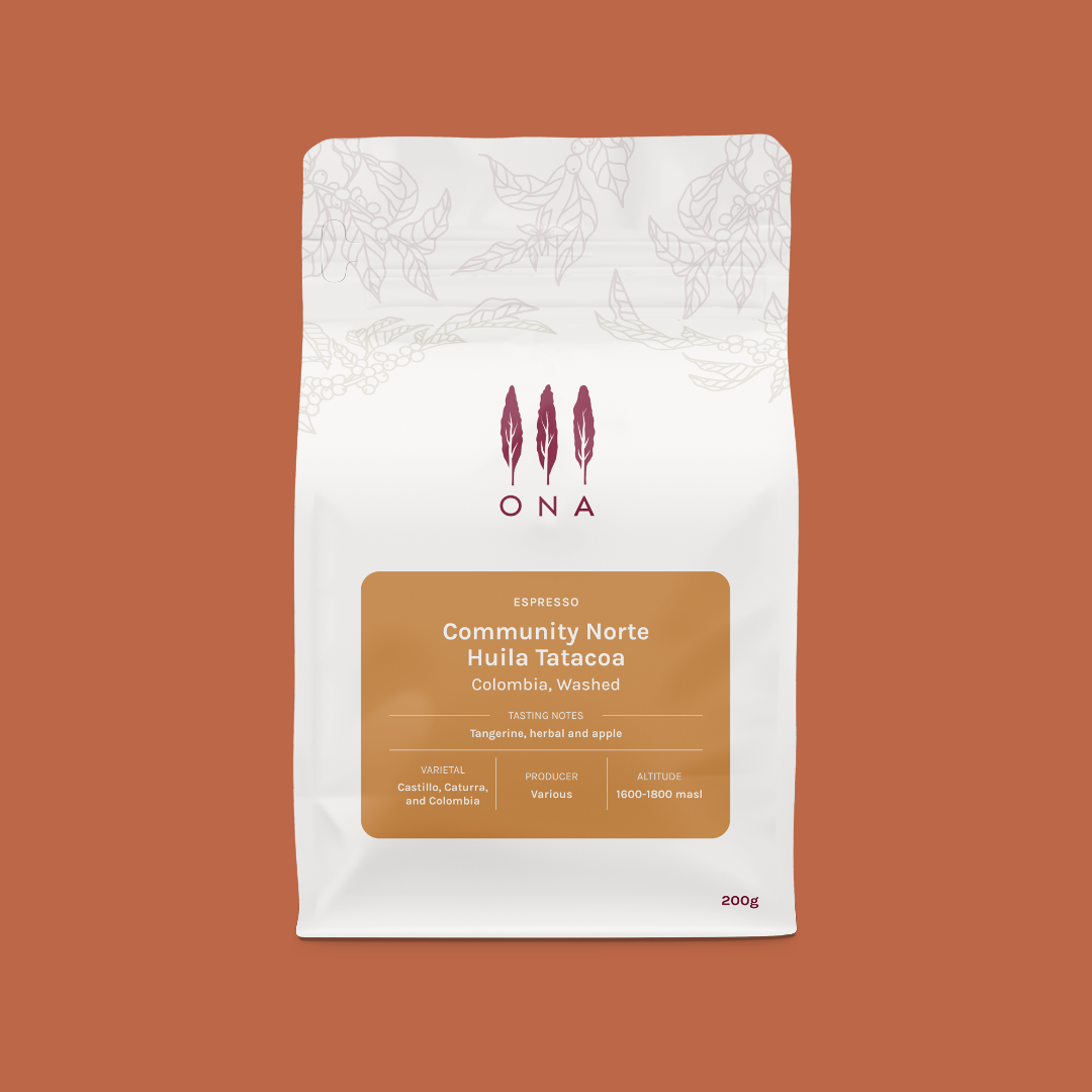 ONA - Community Norte Huila Tatacoa | Colombia - Washed - Castillo, Caturra, Colombia