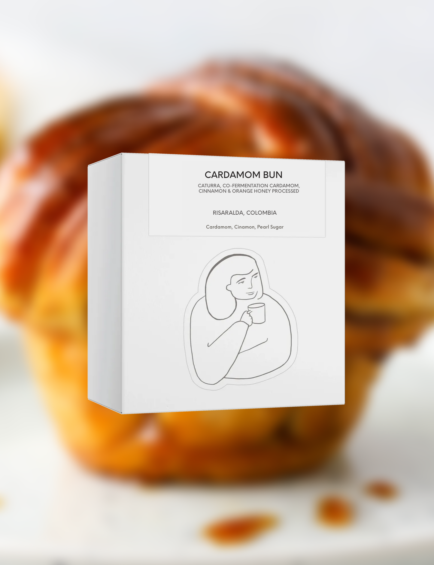 DAK - Cardamom Bun | Colombia - Co-Fermentation Cardamom, Cinnamon & Orange Honey Processed - Caturra