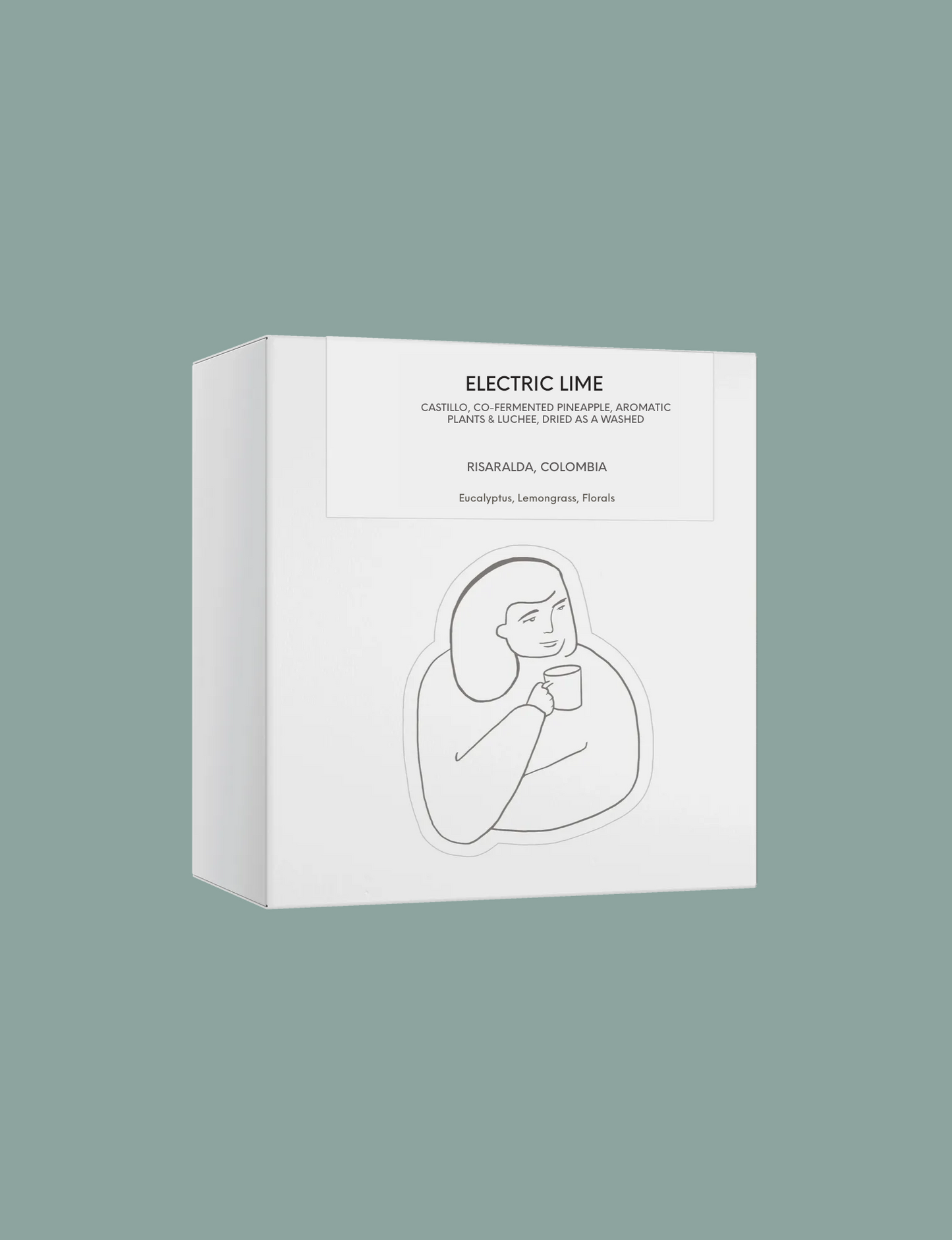 DAK - Electric Lime | Colombia - Co-Fermented Pineapple, Aromatic Plants & Lychee, Dried as a Washed - Castillo