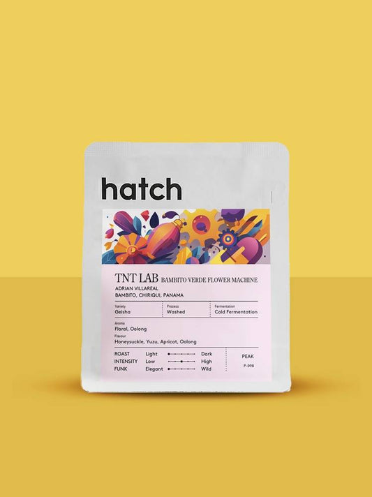HATCH - TNT Lab Flower Machine | Panama - Washed Cold Fermentation - Geisha