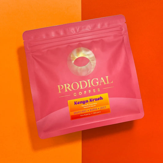 PRODIGAL - Kenya Krush | Kenya, Colombia, Ethiopia - Washed & Natural - SL28, SL34, Pink Bourbon, Ethiopia Heirloom