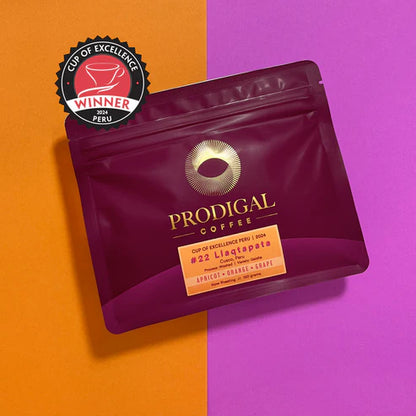 PRODIGAL - Cup of Excellence #22 Llaqtapata Geisha - Peru - Washed - Geisha