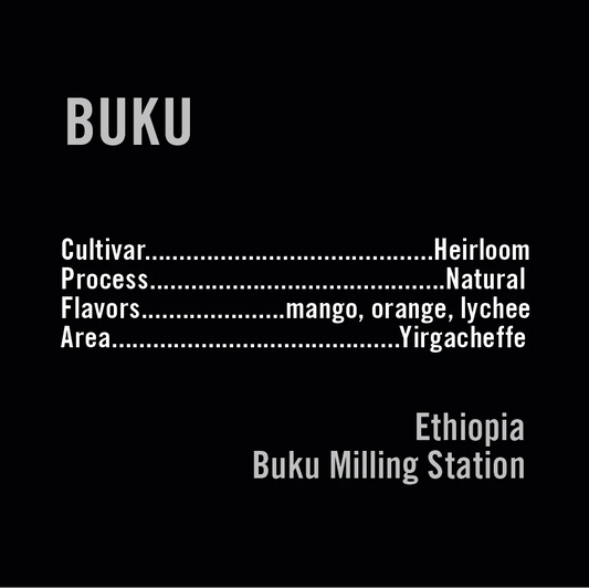 APOLLON'S GOLD - Buku Natural | Ethiopia - Natural - Heirloom