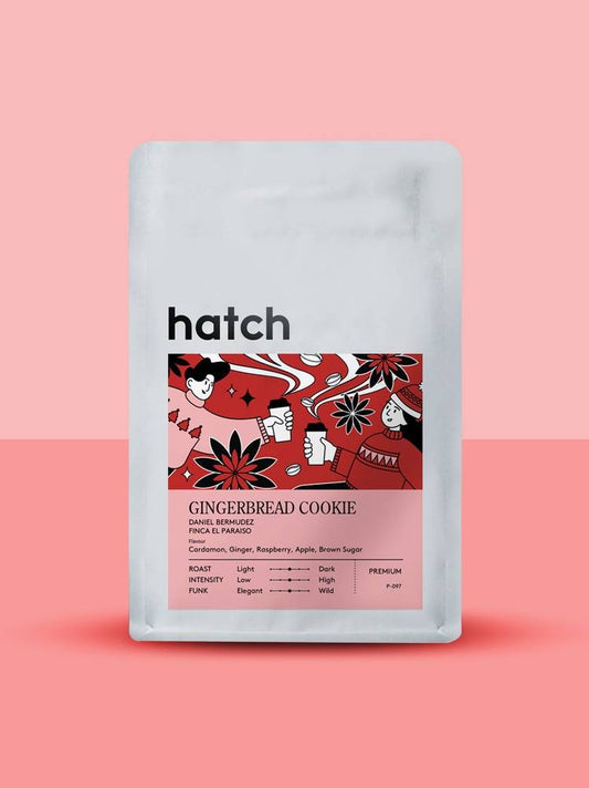 HATCH - Holiday Coffee Gingerbread Cookie | Colombia - Double Anaerobic Thermal Shock Washed - Castillo