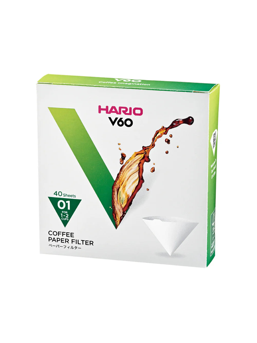 HARIO - V60-01 Filters (40 Pack)
