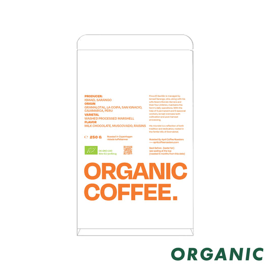 APRIL - Organic - Ismael Sarango | Peru - Washed - Marshell