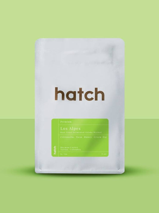 HATCH - Los Alpes Geisha Beer Yeast | Colombia - Beer Yeast Fermentation Washed - Geisha