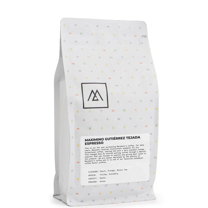 MONOGRAM - Maximino Gutiérrez Tejada Espresso | Colombia - Honey - Gesha