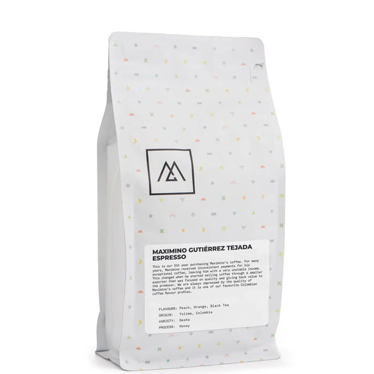 MONOGRAM - Maximino Gutiérrez Tejada Espresso | Colombia - Honey - Gesha