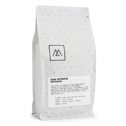 MONOGRAM - San Vicente Warmth Espresso - Colombia - Washed - Castillo, Caturra, Colombia