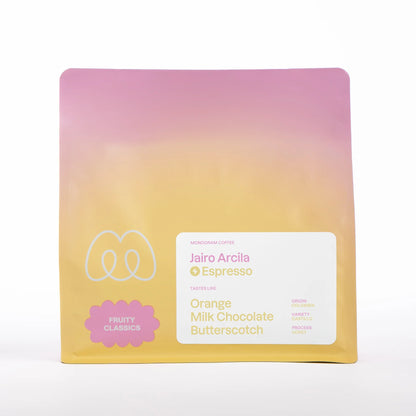 MONOGRAM - Jairo Arcila Honey {Espresso} | Colombia - Honey - Castillo