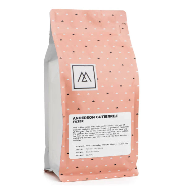 MONOGRAM - Anderson Gutierrez - Colombia - Washed - Pink Bourbon