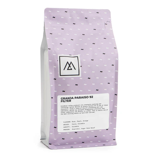 MONOGRAM - Decaf - Granja Paraiso 92 Filter | Colombia - Anaerobic Sugar Cane Decaf - Colombia