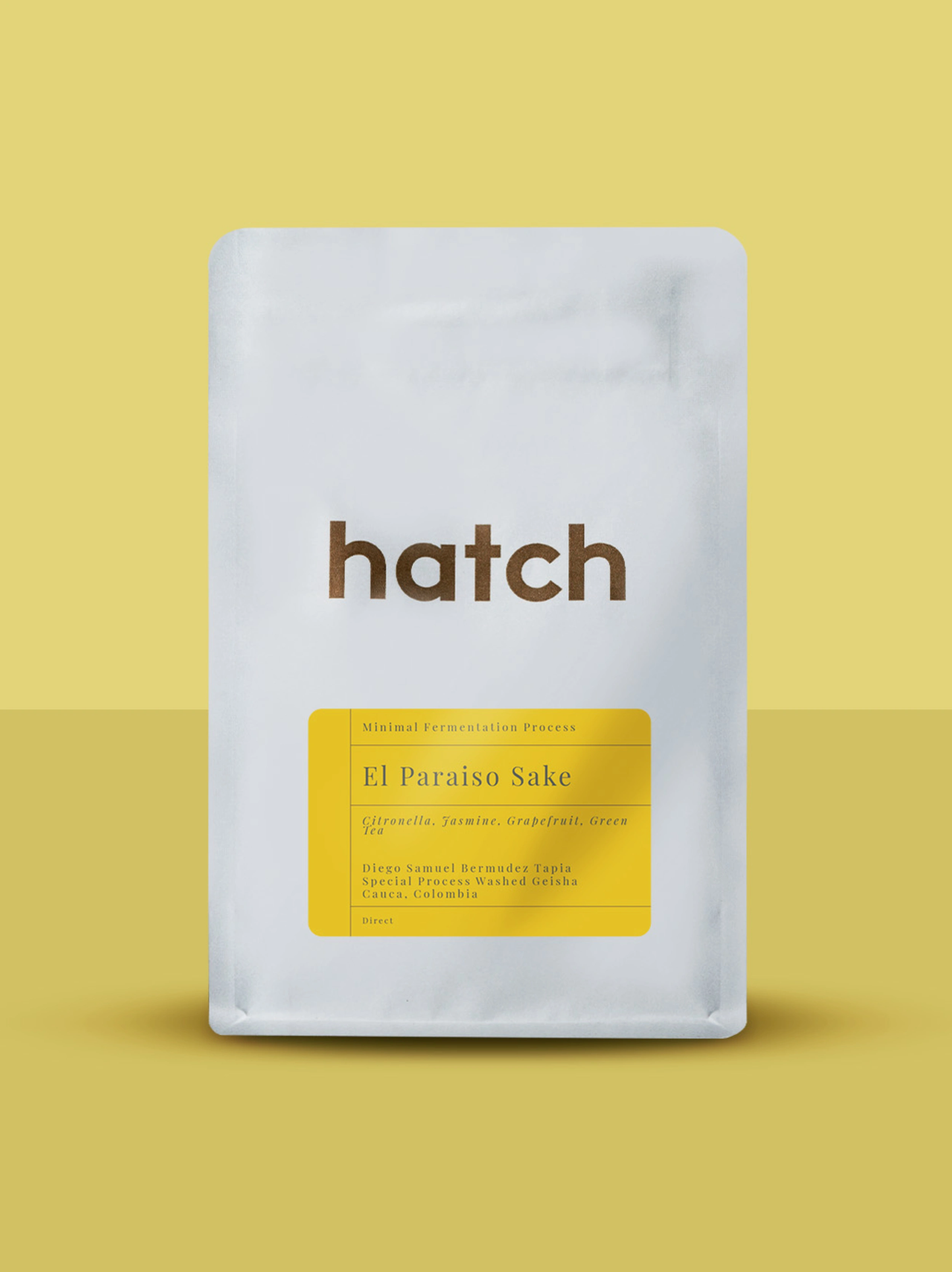 HATCH - El Paraiso Sake - Colombia - Minimal fermentation washed - Geisha