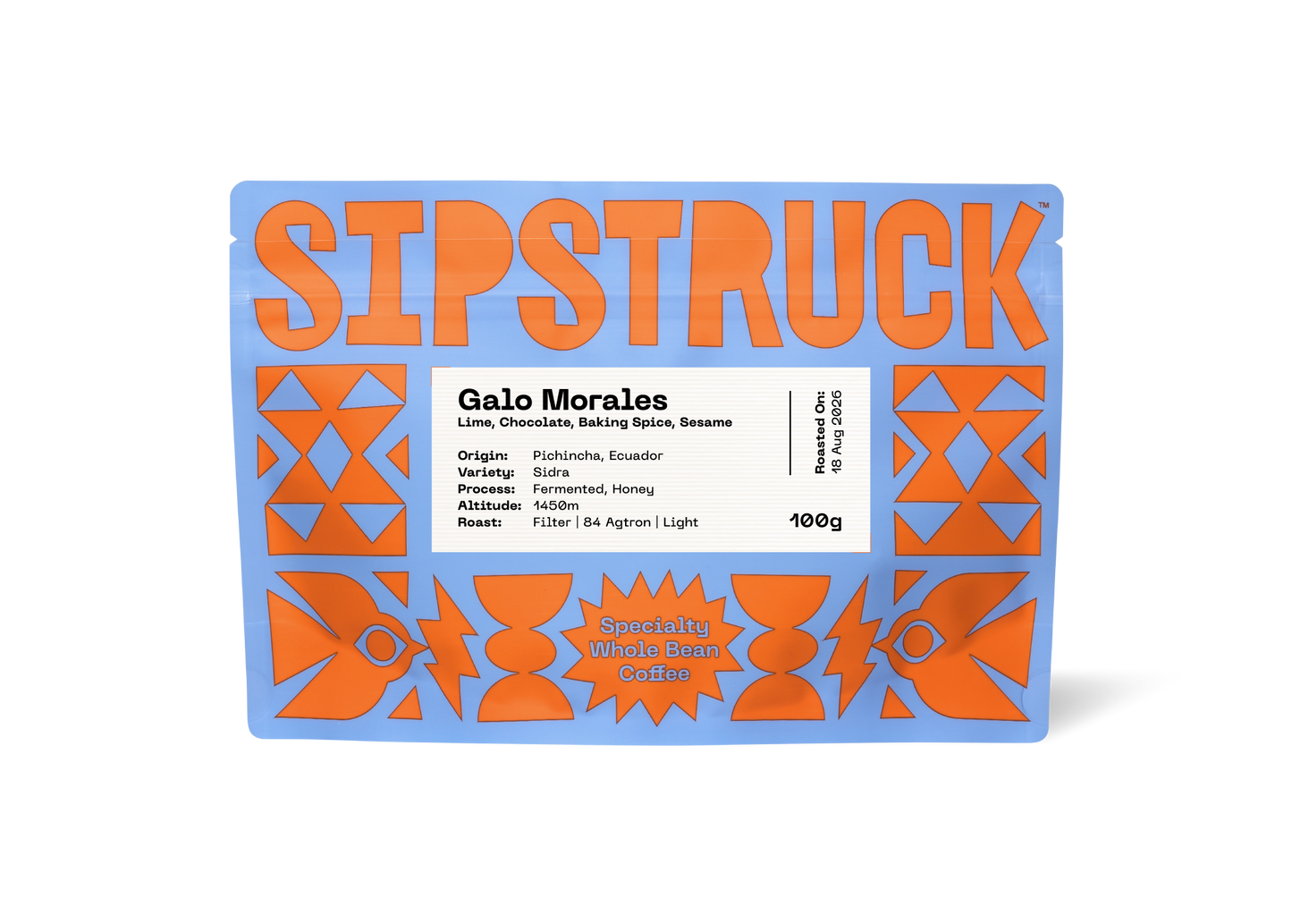 SIPSTRUCK - Calo Morales {Filter} | Ecuador - Fermented, Honey - Sidra