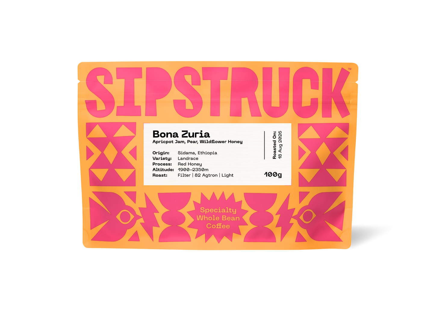 SIPSTRUCK - Bona Zuria {Filter} | Ethiopia - Red Honey - Landrace