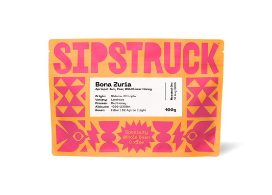 SIPSTRUCK - Bona Zuria {Filter} | Ethiopia - Red Honey - Landrace