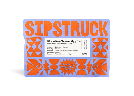 SIPSTRUCK - Edwin Noreña [Green Apple] {Filter} | Colombia - Green Apple Co Ferment, Honey - Caturra