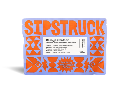SIPSTRUCK - Biloya Station {Filter} | Ethiopia - Anaerobic Natural - Landrace Heirloom